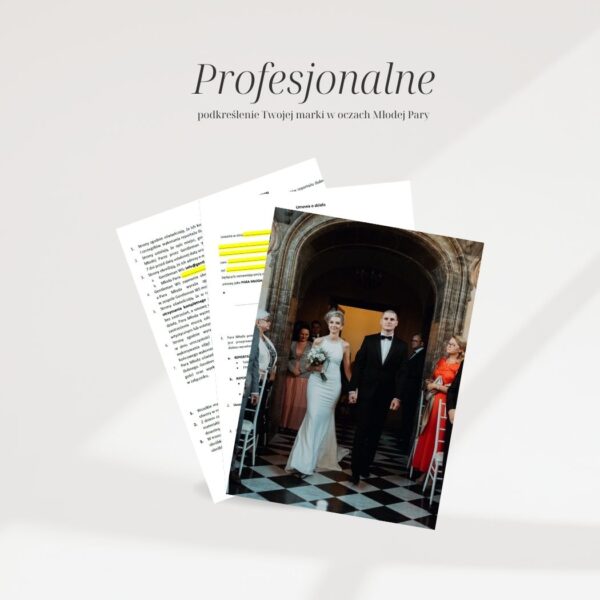 umowa fotografa ślubnego i filmowca ślubnego - wzór umowy pdf