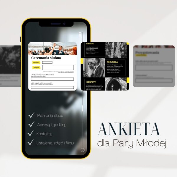 Ankieta Młodej Pary - Gentleman Wedding Story