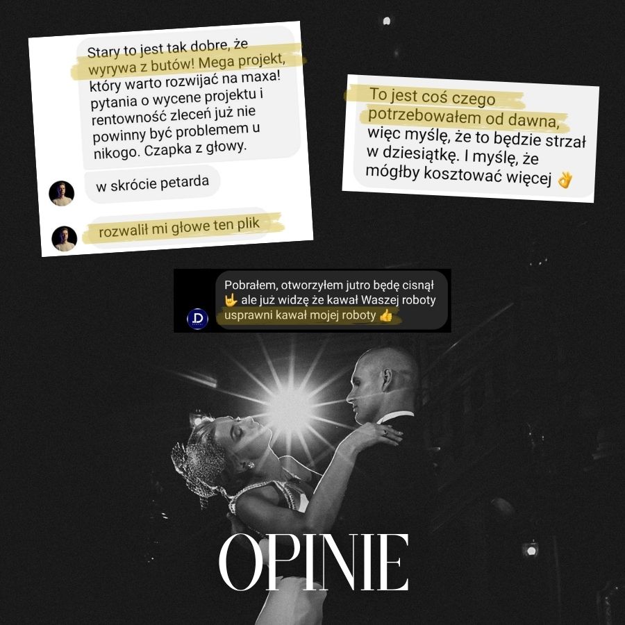 pro workflow - zlecenia finanse planowanie projektów arkusz google dla fotografa i filmowca